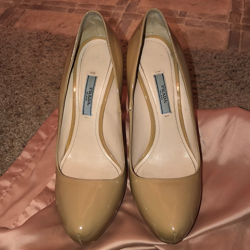 Prada Nude Pumps